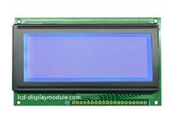 Área de vista azul negativa transmissiva 84mm * 31mm do módulo STN da exposição do LCD do gráfico
